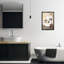 Toile flottante encadrée Doggie Bath Time par JJ Design House, LLC.-729643363-729643362