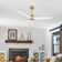 Antinisha 52" Solid Wood 3-Blade Propeller Ceiling Fan with Remote