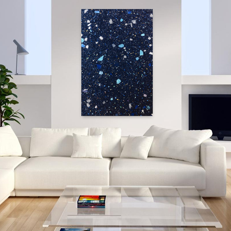 Art contemporain contemporain abstrait, H 48 po x l 32 po