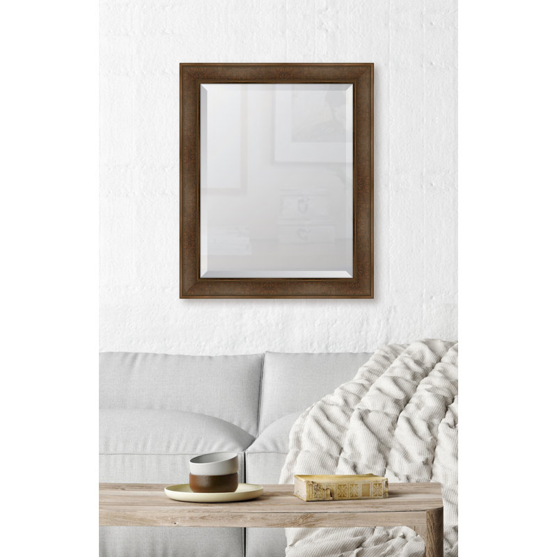 Wall Mirror, 34" H x 28" W