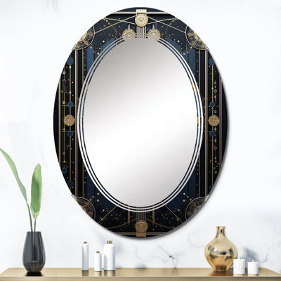 Sophus - Miroir mural moderne ovale