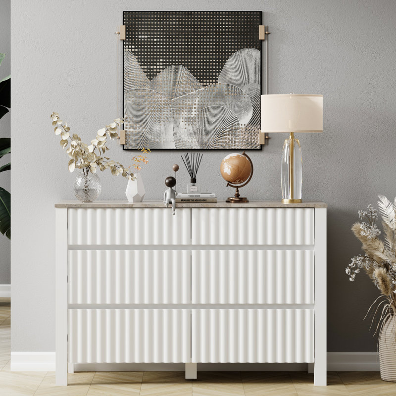 Commode 6 tiroirs Burkitt