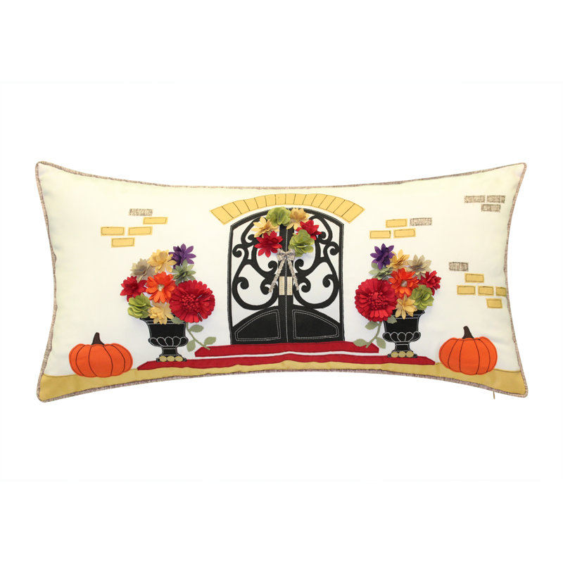 Housse de coussin rectangulaire et insert 