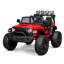 Camion 4x4 Trail-Max Édition 2 places 24 V 9 Ah avec roues EVA, musique et télécommande