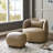 Overstreet 23" Wide Faux Leather Upholstered Ottoman-290593067