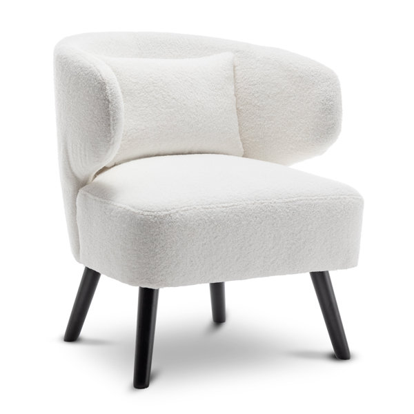 George Oliver Wilksboro Upholstered Slipper Chair & Reviews | Wayfair.co.uk