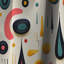 Mcm Abstract Expressions - Rideau Mid-Century - Rideau occultant géométrique - 1 panneau-107539235