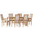 6 - Person Four Leg Dining Set-105906204-105906205-105906206
