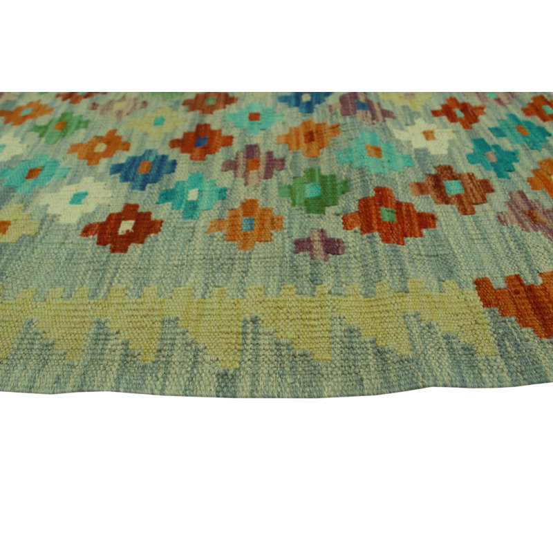 Bobbee Wool Geometric Indoor Rug