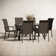 Rectangular 6 - Person 149.61cm Long Dining Set