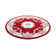 Costilla Hand Tufted Red Rug