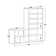 Jersey 17 Pair Shoe Rack