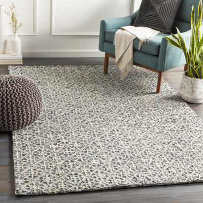 Wimmer Hand Tufted Wool Oriental Indoor Rug