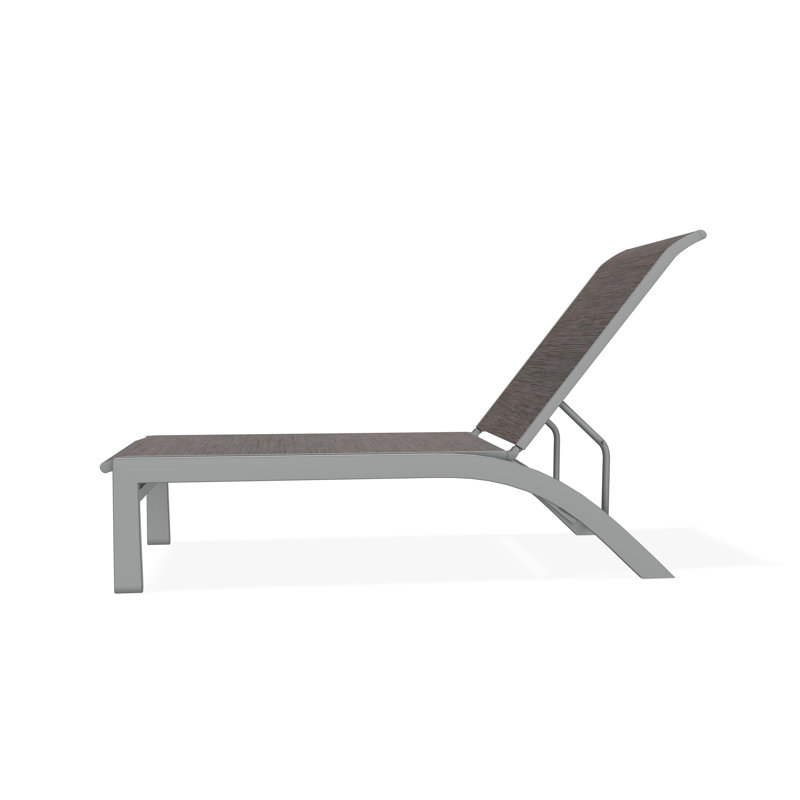 Chaise longue Kendall Sling, James, Graphite