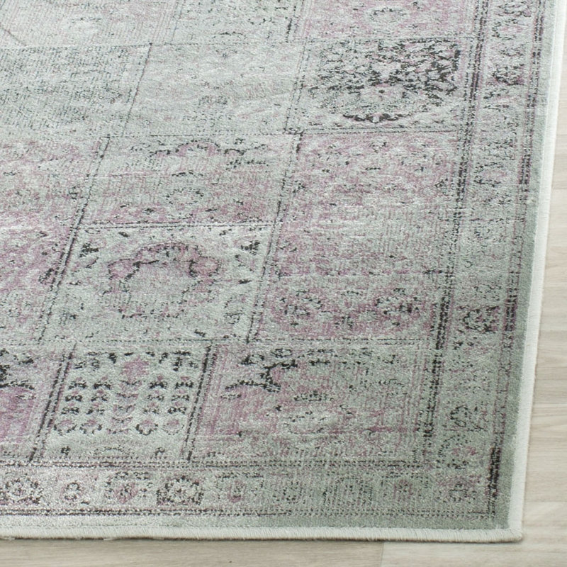 Ellsbury Oriental Viscose Hand Woven Area Rug, Rectangle 122 x 170 cm