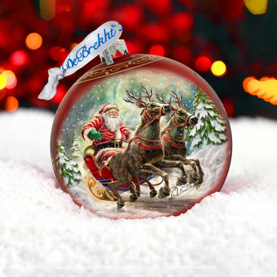 Grand ornement boule en verre Designocracy