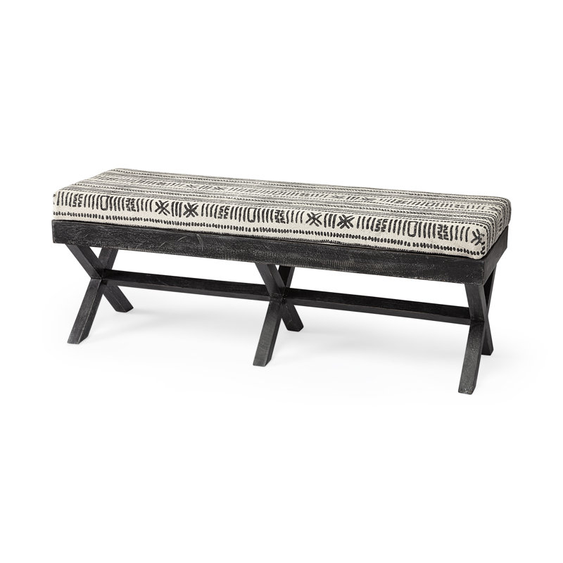 Richard Cotton Upholstered Bench