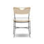 Chaise de salle à manger d'extérieur Honor - blanc rétro-412076262-412076260