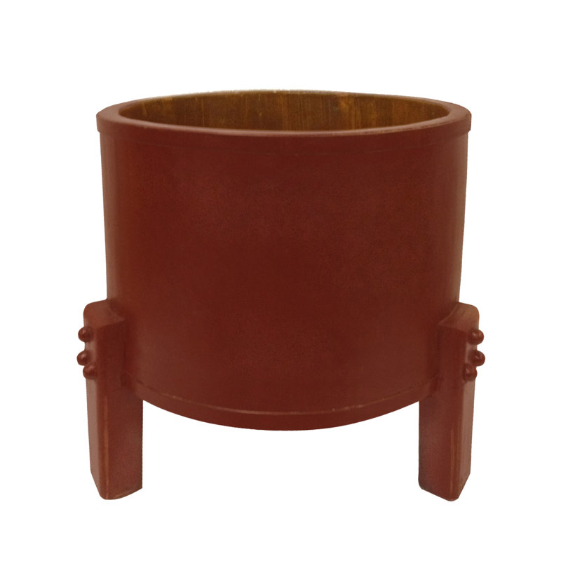 Seau de trois pattes planteur, rouge