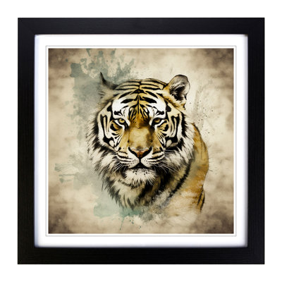 Tiger No.1 - Framed Print