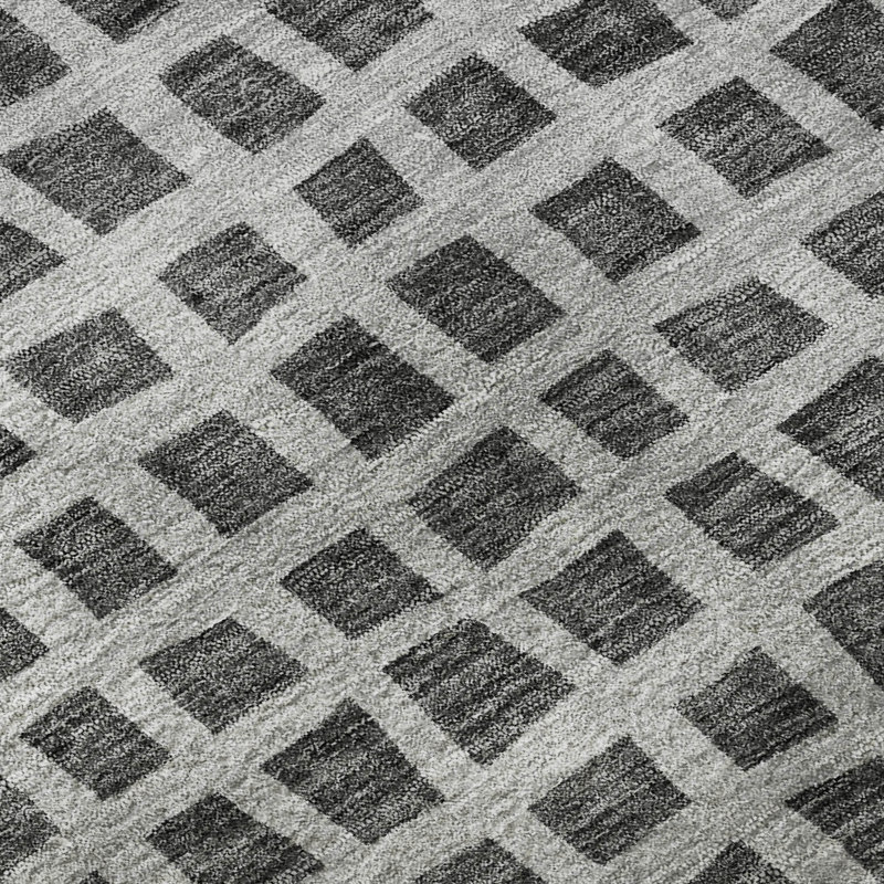Premium Machine Washable Pasko Graphite Rug, Rectangle 8' x 10'