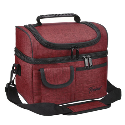 Sac à lunch à double compartiment pour femme Tirrinia