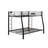 Limbra Sandy Black Finish Full XL/Queen Bunk Bed