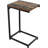 C-Shaped End Table With Sturdy Steel Frame, Compact Side Table For Living Room, Bedroom, And Sofa, Easy Assembly And Adjustable Feet