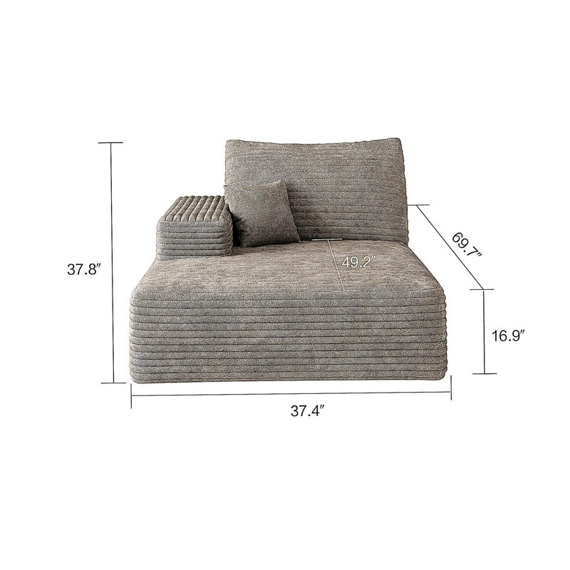 Y119-R-SLEEPER-Chameau, dormeur droit, chameau, Crème, Face à la droite