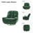 Jace Modern Upholstered Manual Swivel Rocker Recliner with Phone Holder-1426389531