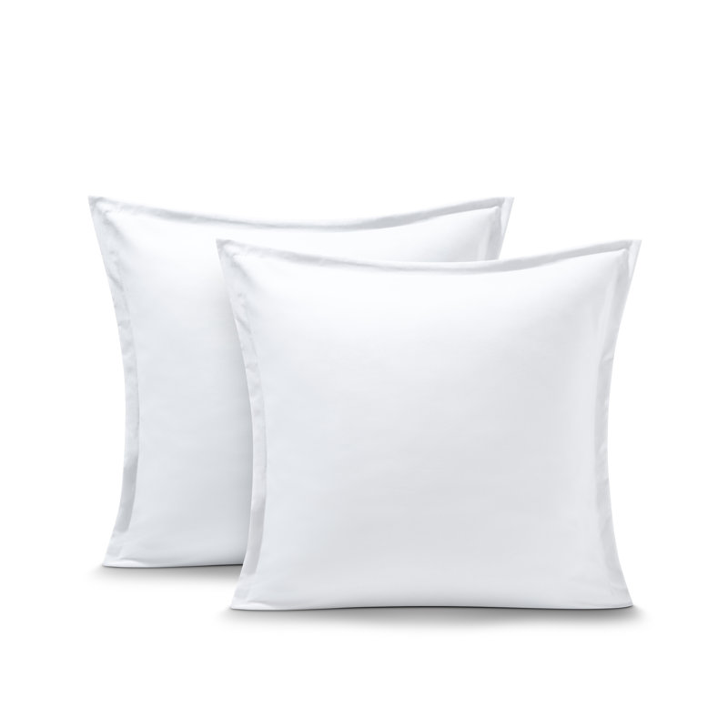 Ultra-Soft Pillow Sham Set, Euro, White