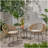 Engle Outdoor Woven Patio Chair with Cushions (Set of 2)-140955429-140955428