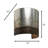 Cannery 1-Light Wall Sconce – Ombre Galvanized