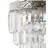 Kingsdown 2-Light Unique / Statement Tiered Chandelier-27089596