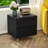 Modern Wood Two Drawer Nightstand,Vintage Bedside Table-21673728-21202894