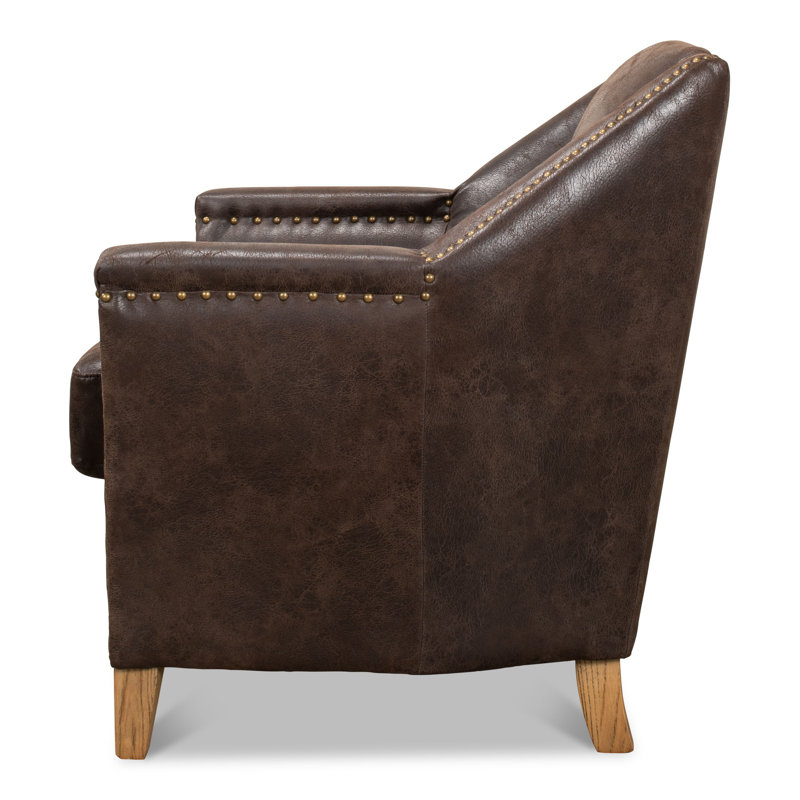 Granville Leather Club Chair