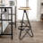 Melster 30" Modern Industrial Metal Backless Circular Bar Stool-1062454569