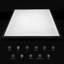 Alija 595x595x30mm LED Backlit Panel with UGR19, 100lm/W, No Flicker CE driver, 3 Years Warranty, 2 pcs pack-73053274