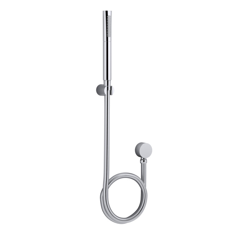 Wand Dual-Function Handshower with Hose, Polished Chrome