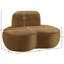Chaise rembourrée en velours Swerve-1425424414