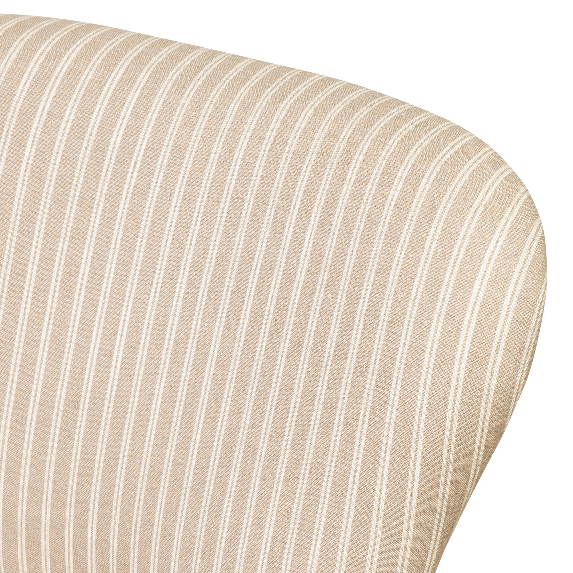 Omar Upholstered Armchair, Rodin Sand