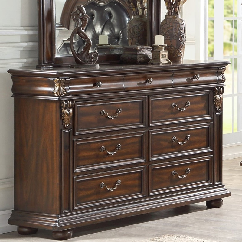 Commode double 9 tiroirs Brampt