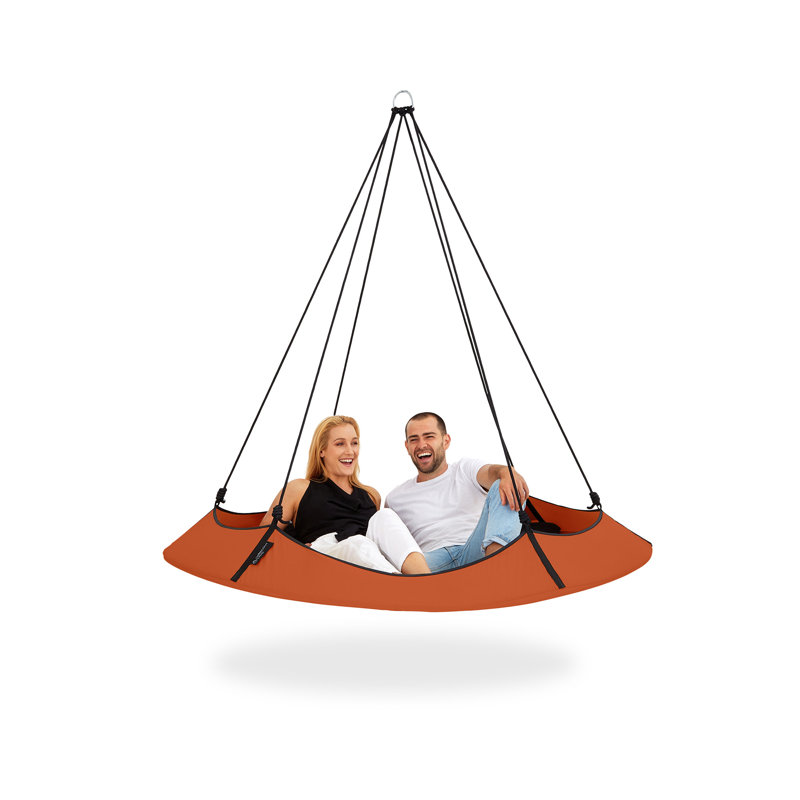 Aritzi Double Classic Hammock, Terracotta, Black