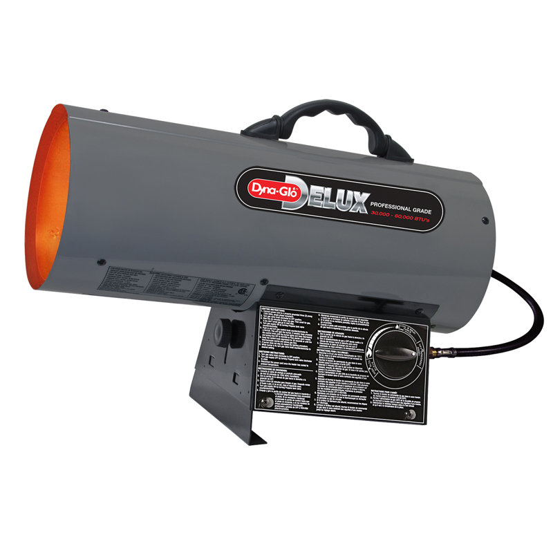 Appareil de chauffage à air forcé au propane 60 000 btu avec allumage électronique continu