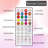 65.6FT 200-Lights Smart RGB+IC LED String Light with Remote &  APP Control, Holiday Presets, Dynamic Modes, 16 Millions Colors, Individual Controllable LEDs, Timer Settings, IP44 Waterproof, Perfect for Any Holiday Decoration, Christmas, July 4th, etc