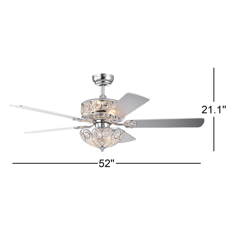 Meissner 52'' Ceiling Fan with Light Kit