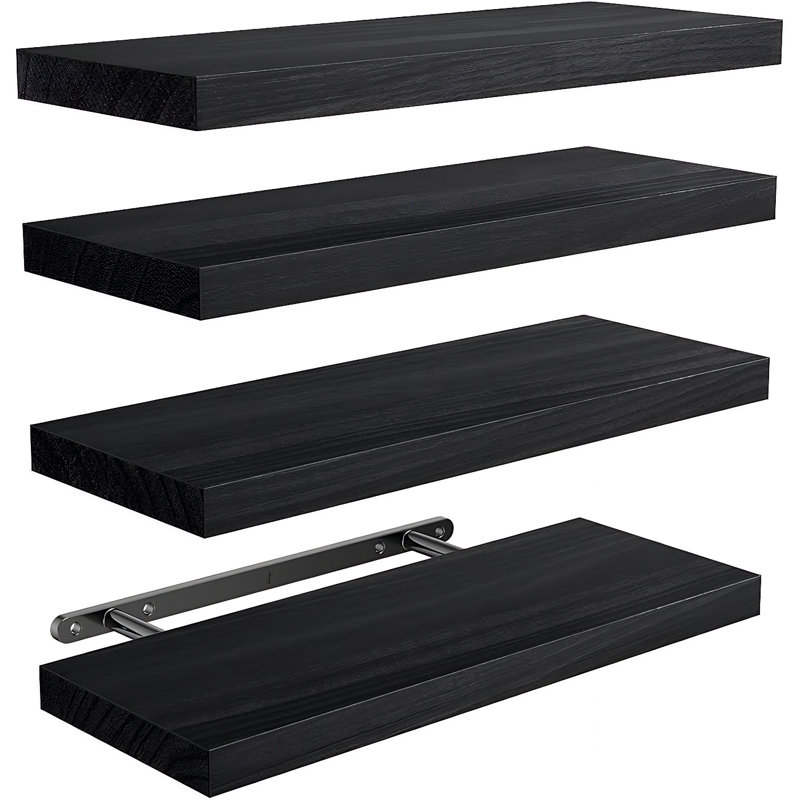 Floating Shelf, Black
