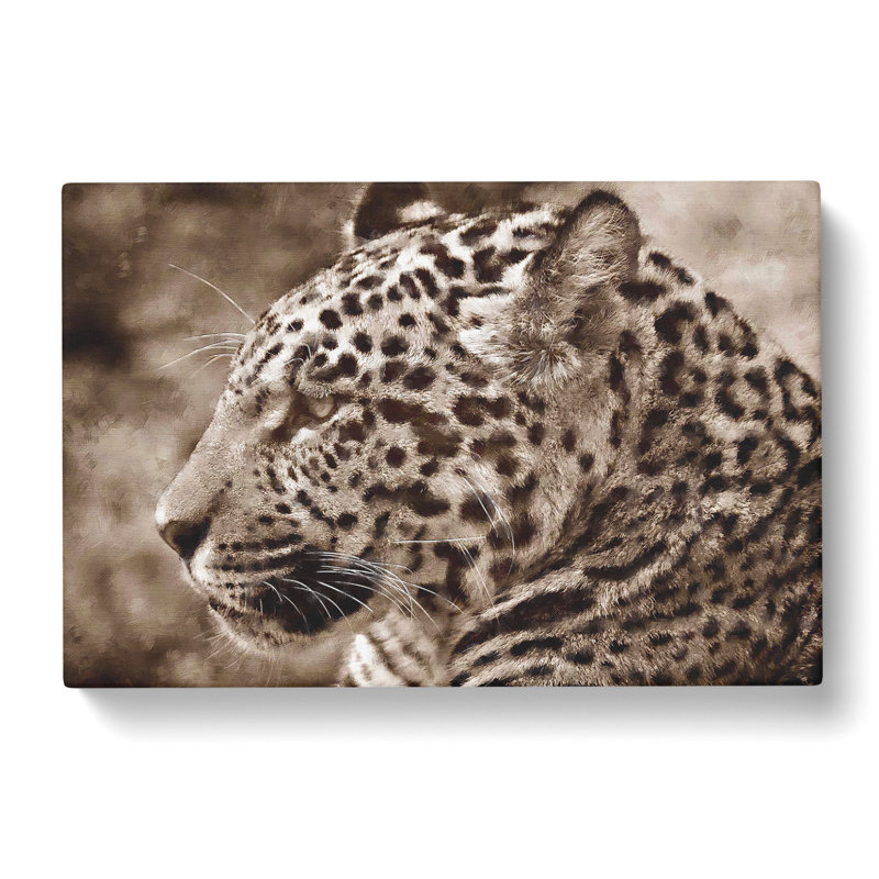 Jaguar - Wrapped Canvas, 35cm H x 50cm W x 3cm D