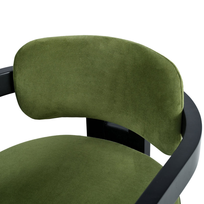 Ensemble de chaises de salle à manger rembourrées en bois durable pour espaces élégants