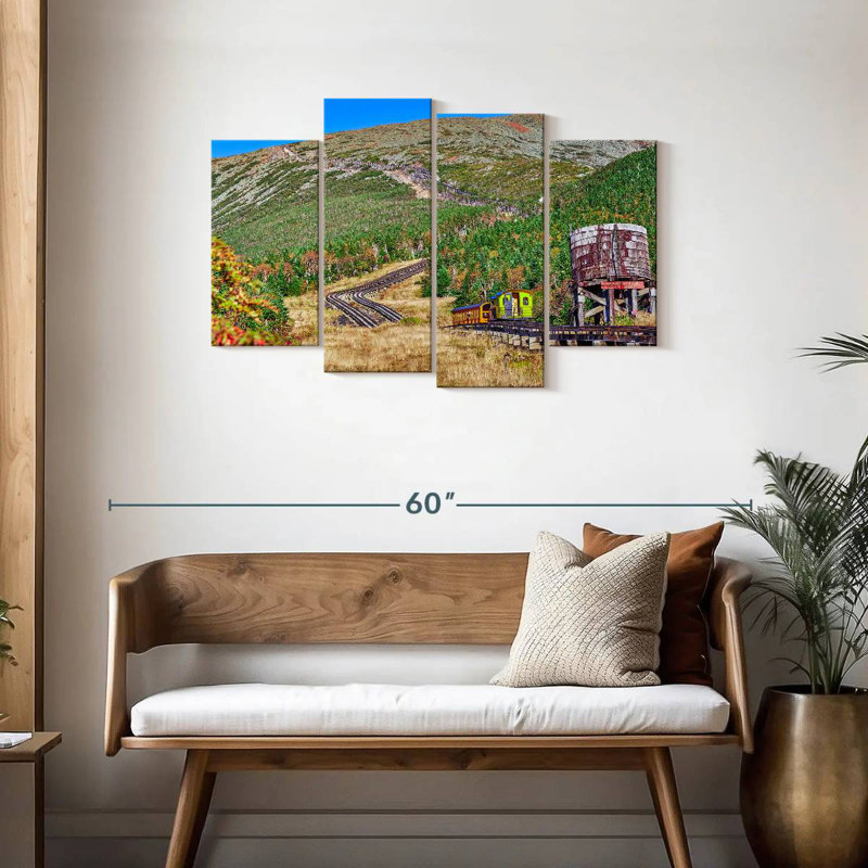 Mehar Mount Washington Cog Railway, 27"H x 43"W